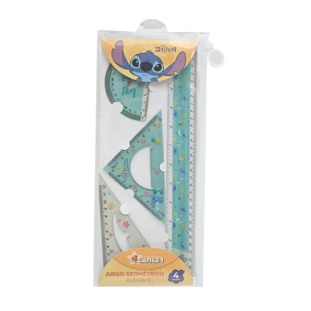 Lancer Juego Geométrico con Diseños 4Pcs