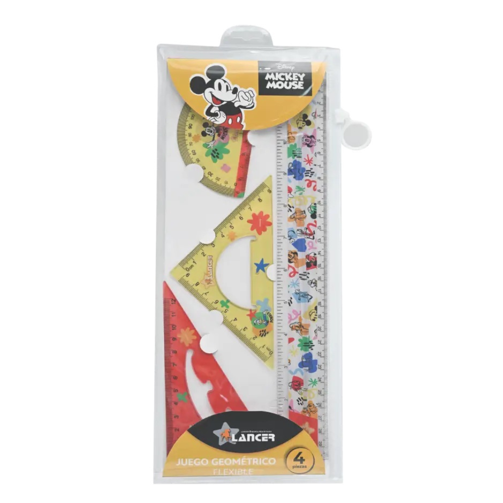 Lancer Juego Geométrico con Diseños 4Pcs