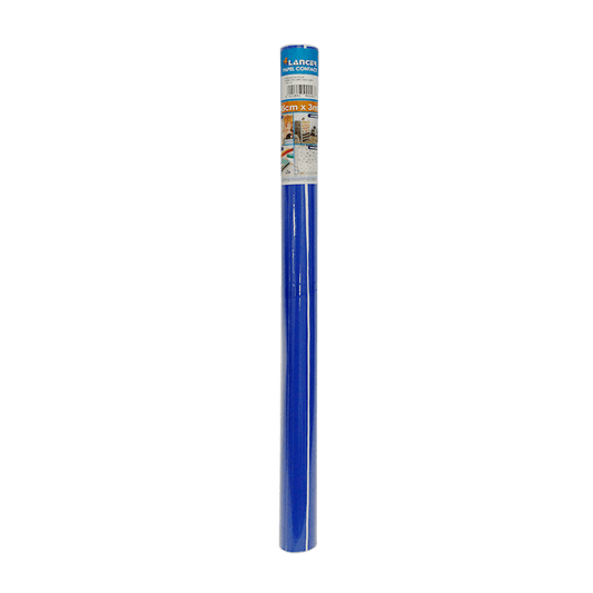 Lancer Papel Contact Rollo 45cm x 3mts Azul