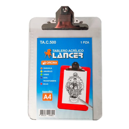 Lancer Tablero Acrílico A4