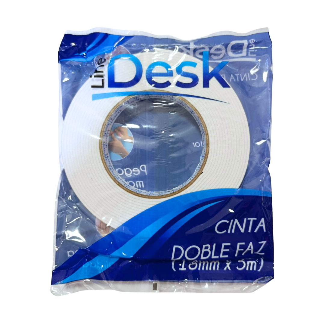 Line Desk Cinta Doble Faz 18mm X 5m