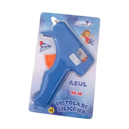 Lineazul Pistola de Silicona Azul 10w