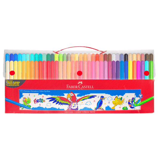 Faber-Castell Caja de Marcadores Fiesta 72 Colores