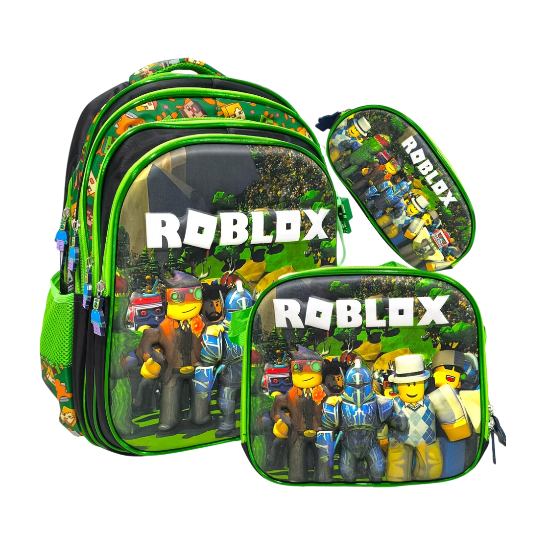 MA Set Pre Escolar Mochila + Lonchera + Cartuchera