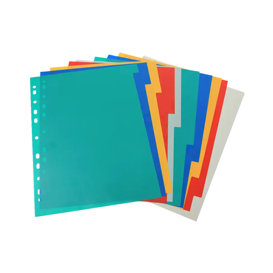 Mi Nota Separadores para Carpeta A4 10pcs
