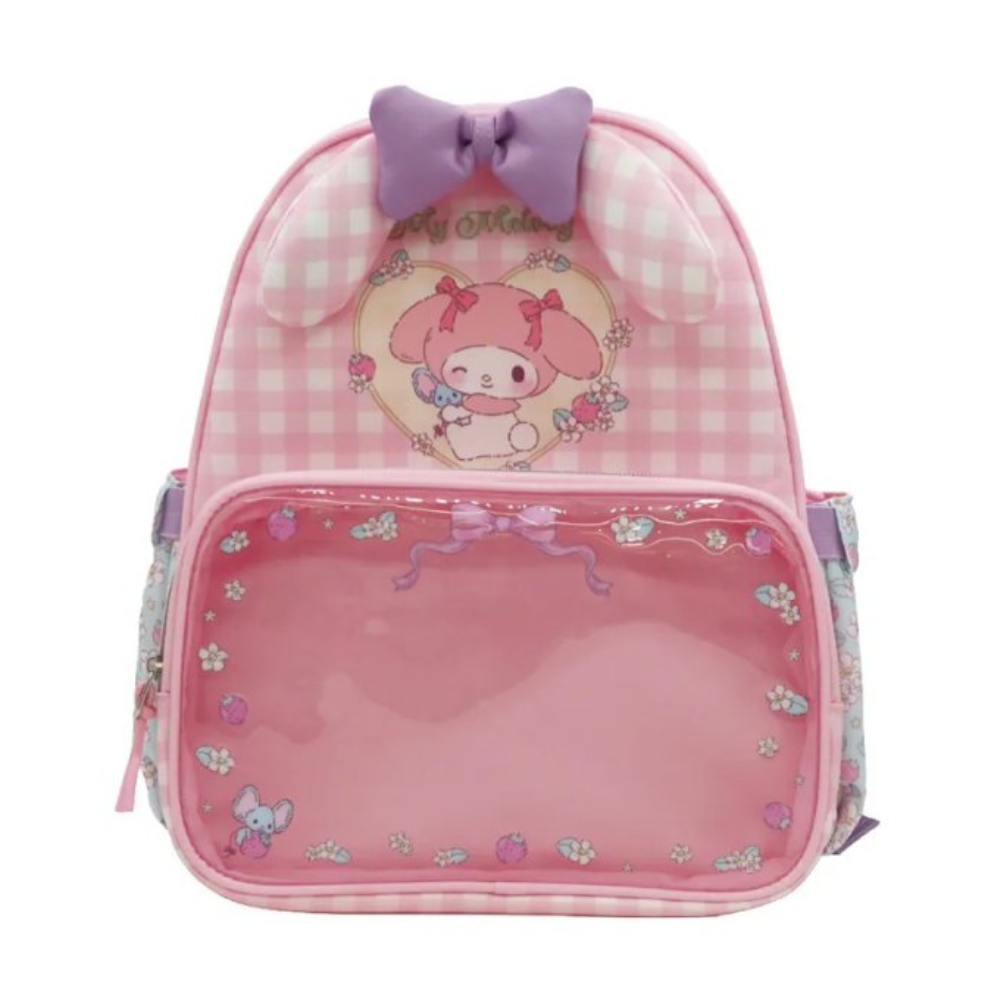 Sanrio Mochila Lazo con Bolsillo Transparente