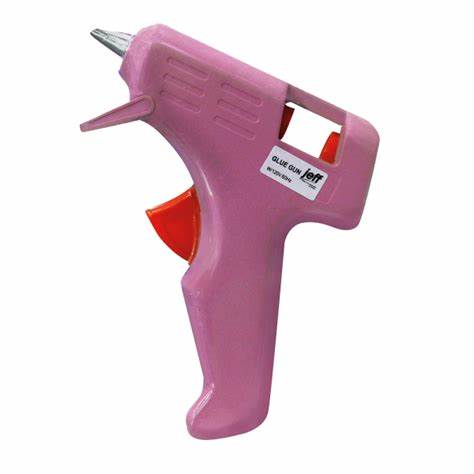 Lineazul Pistola de Silicona Rosado 10w