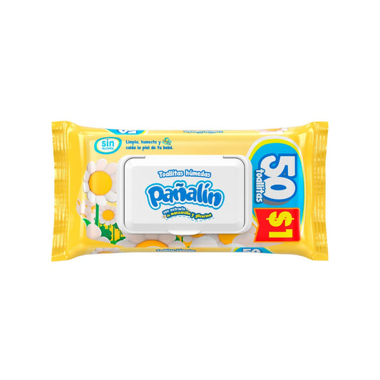 Pañalín Toallitas Húmedas 50 unidades