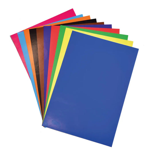 Papel Brillante A4 10 Colores
