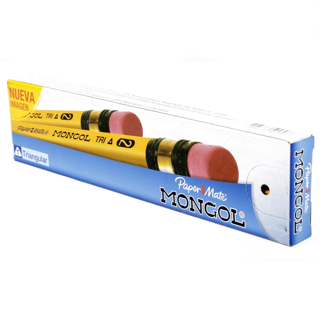 Mongol Paper Mate Caja De lápiz 12pcs
