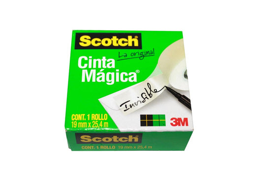 Scotch Cinta Mágica Invisible 3M
