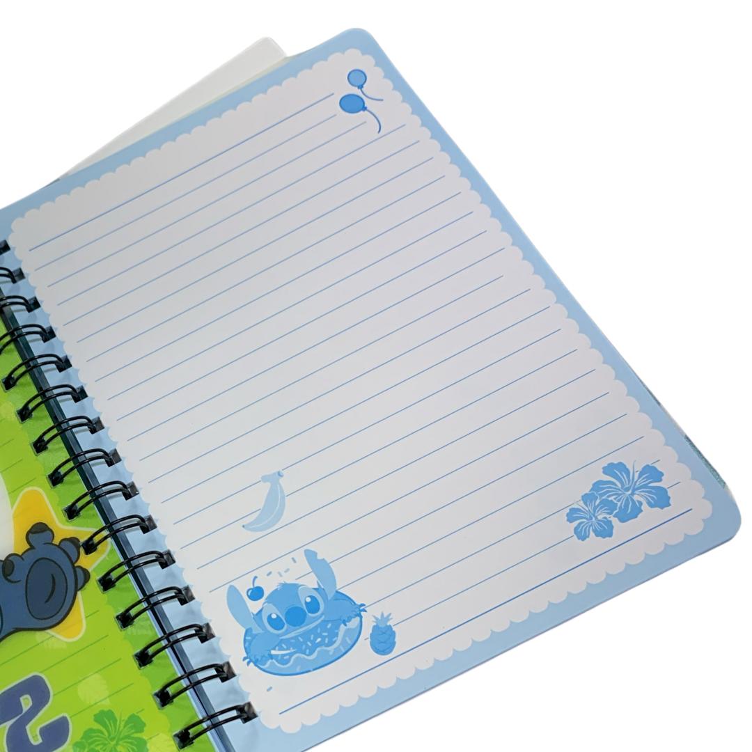 Libreta Stitch 1 Línea