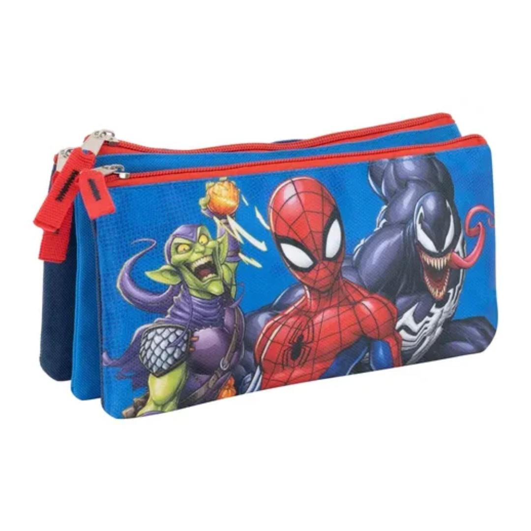 Vasari Cartuchera Triple Spiderman