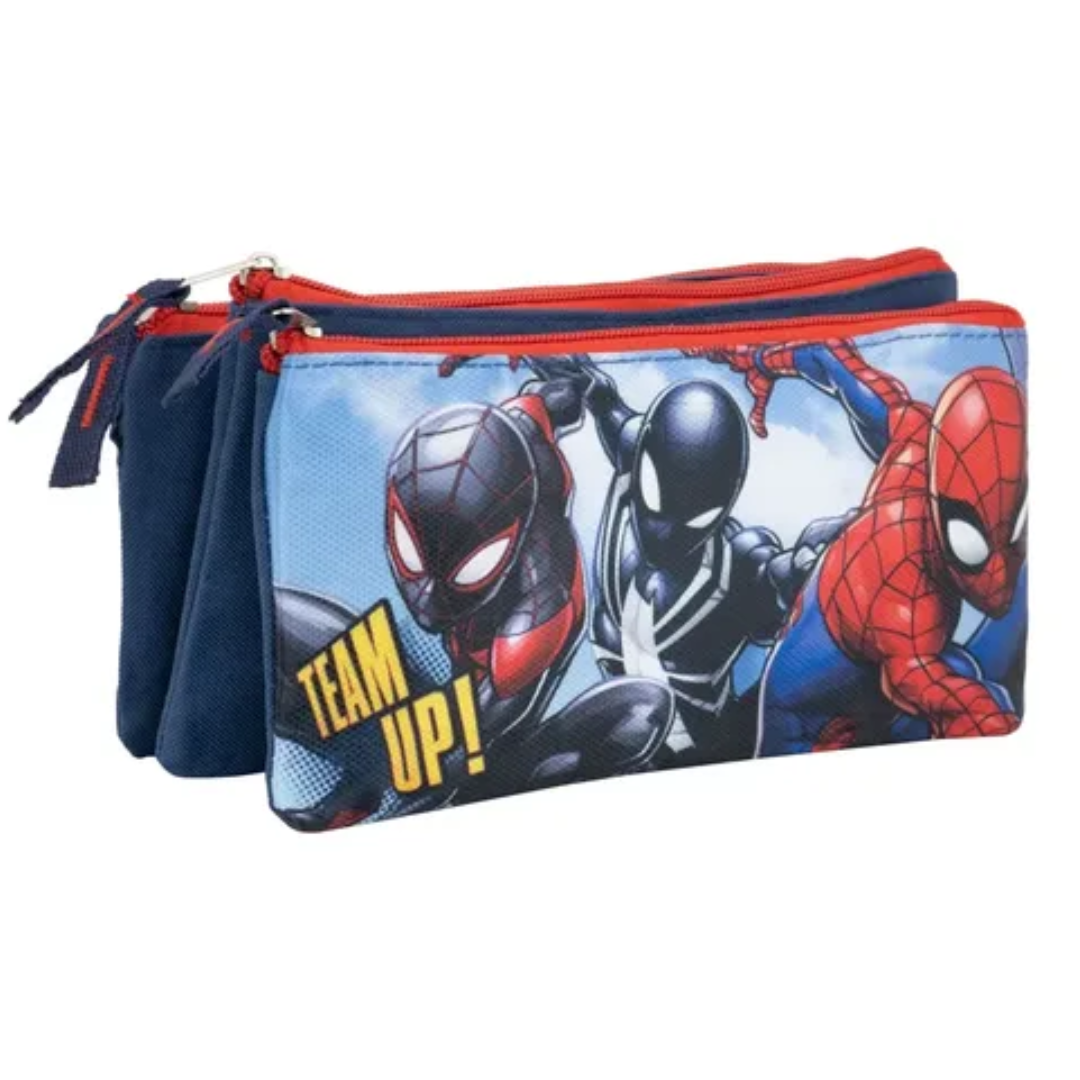 Vasari Cartuchera Triple Spiderman