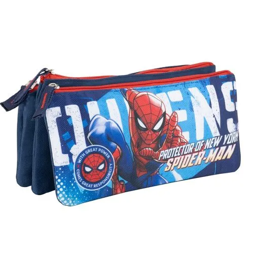 Vasari Cartuchera Triple Spiderman