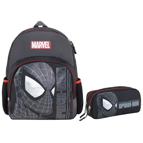 Vasari Paquete Spiderman Mochila + Cartuchera