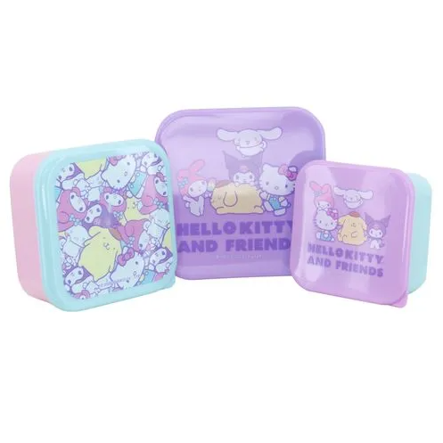 Vasari Set Repostero Plástico Hello Kitty and Friends