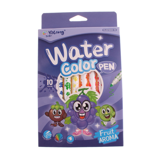 Yalong 10 Marcadores Water Color Pen con Aroma