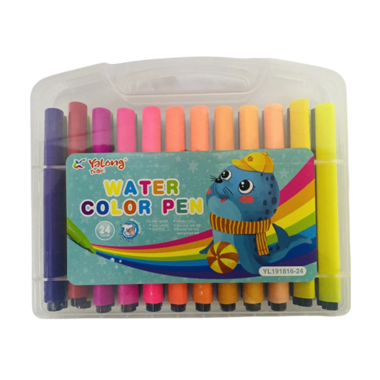 Yalong Marcadores Water Color Pen 24 Colores