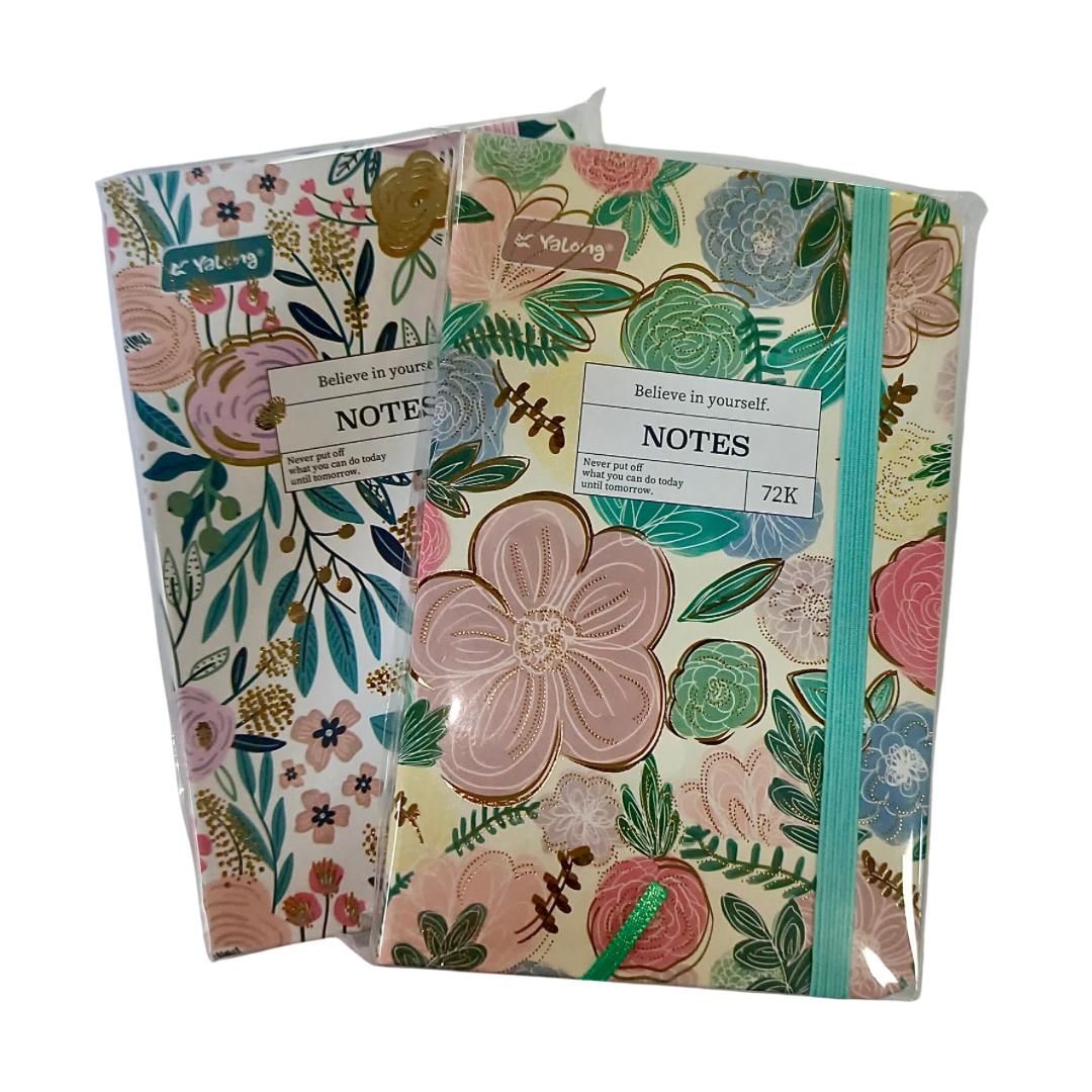 Yalong Mini Libreta Flores