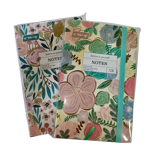Yalong Mini Libreta Flores