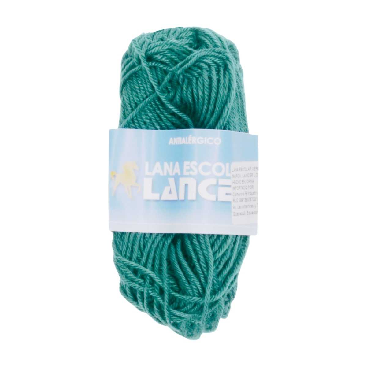 Lancer Lana Escolar 12g Turquesa