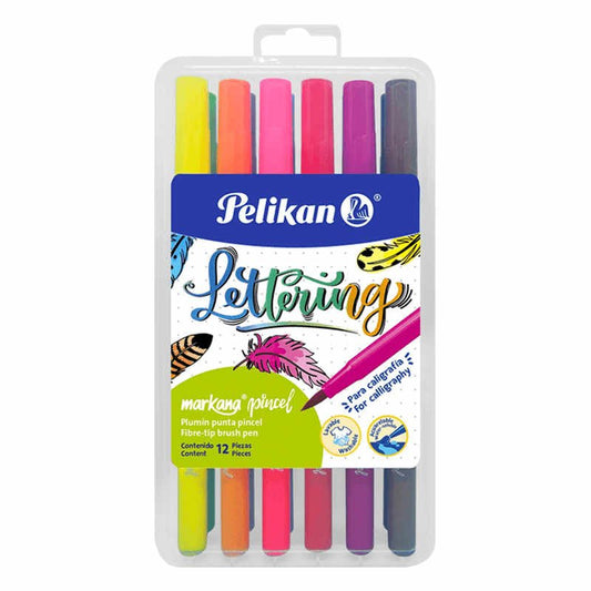 Pelikan Marcadores Lettering Markana Pincel