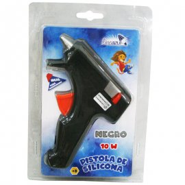 Lineazul Pistola de Silicona Negra 10w