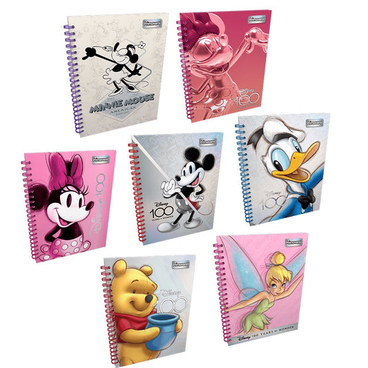 Primavera Cuaderno Universitario Pasta Dura Cuadro 100 Hojas